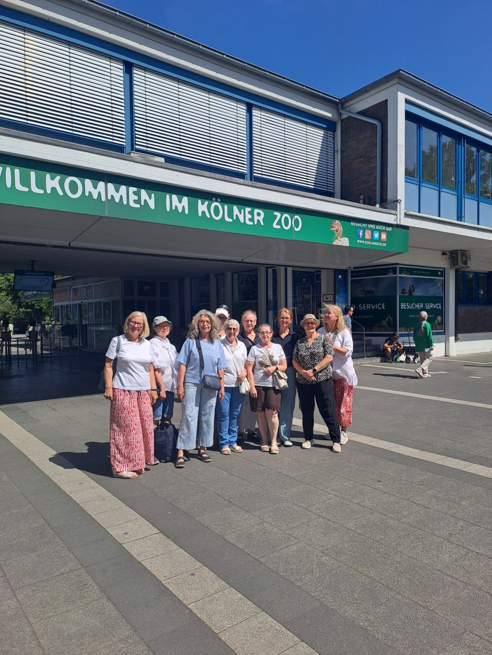 Zoo Besuch der Frauen